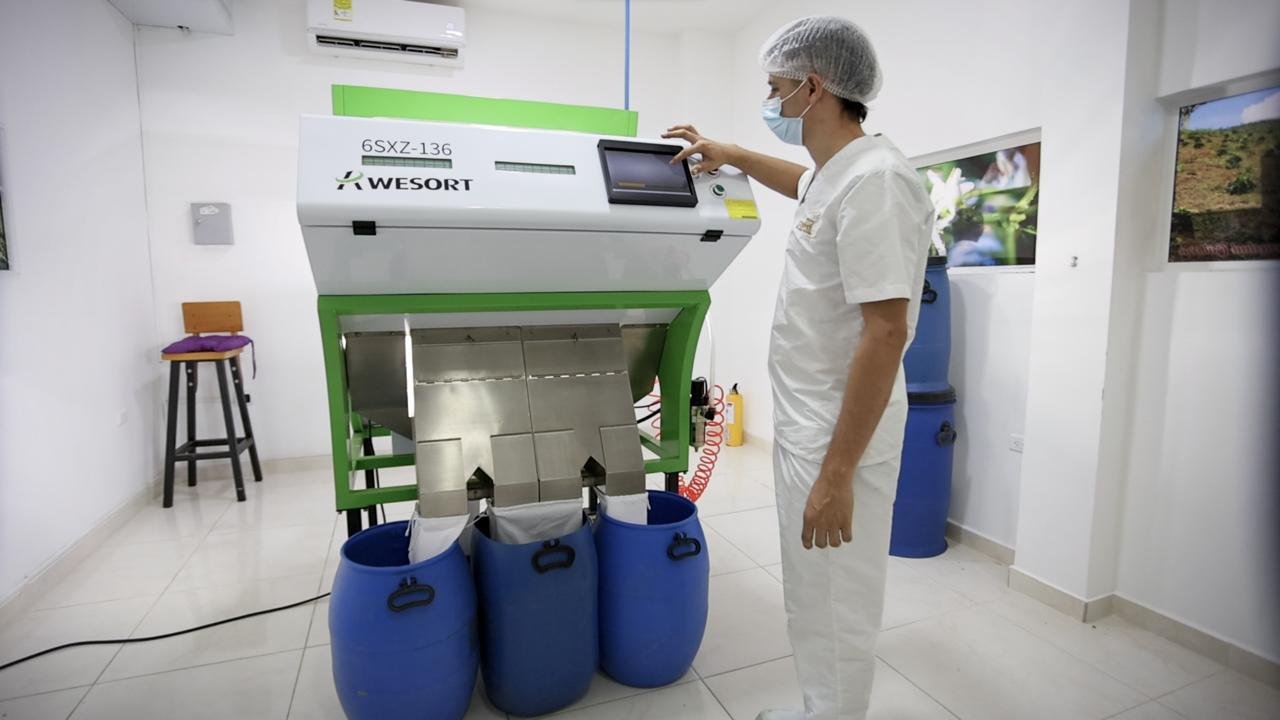 Planta de producción DYD Coffee